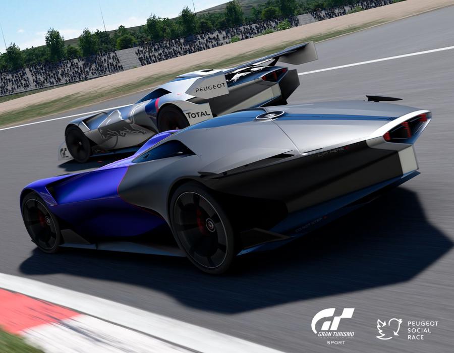  Peugeot L750 R HYbrid Vision Gran Turismo 2017 года  (фото 5 из 11)